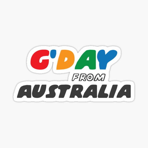 Item preview, G'day From Australia  designed and sold by yoshra.