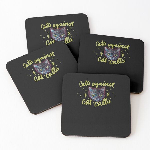 Item preview, Cats Against Catcalls designed and sold by FrictionMaxxing.