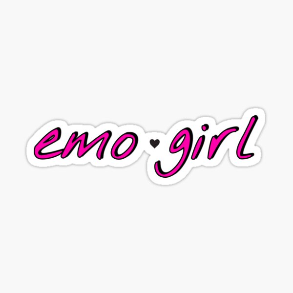 Autocollant EMO GIRL - Machine Gun Kelly Sticker