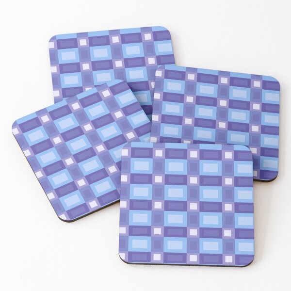 Item preview, Pantone 2022 veri peri retro patten geometry designed and sold by JuliaBeton.