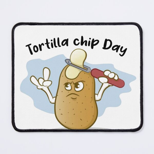 Item preview, Tortilla chip day funny shirts designed and sold by Herodz.