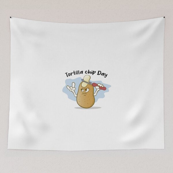 Item preview, Tortilla chip day funny shirts designed and sold by Herodz.