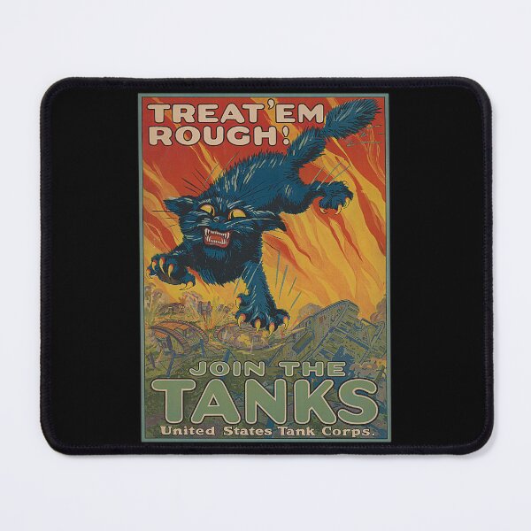 Item preview, WWI War Propaganda Poster US Tank Corps #1841 designed and sold by Rare-Militia.
