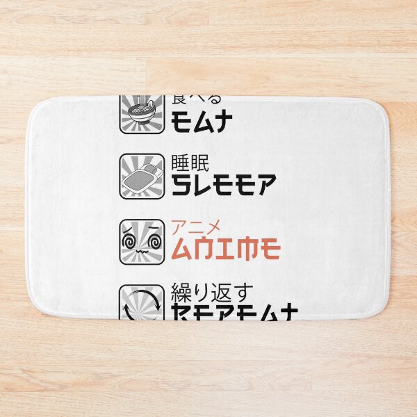 Item preview, Eat Sleep Anime Repeat Pattern Classic . designed and sold by quinnfredrick9.