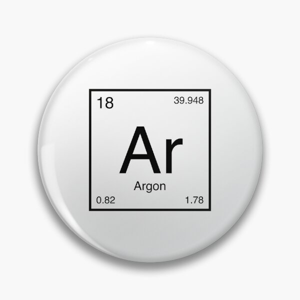 Item preview, Argon Element (black) designed and sold by AllAboutScience.