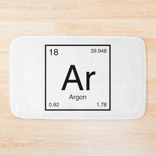 Item preview, Argon Element (black) designed and sold by AllAboutScience.