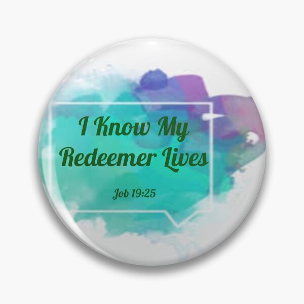 Item preview, Cloud of Blue and Purple I Know My Redeemer Lives designed and sold by Lololingyou.
