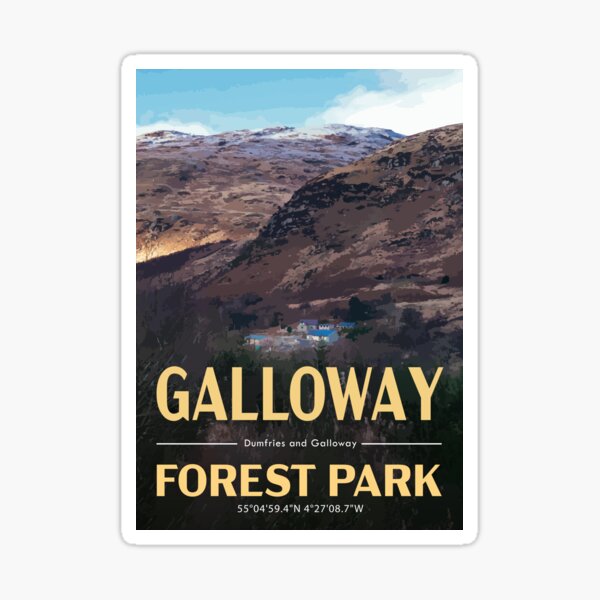Item preview, Galloway Forest Park, Scotland poster designed and sold by jacknrmn.