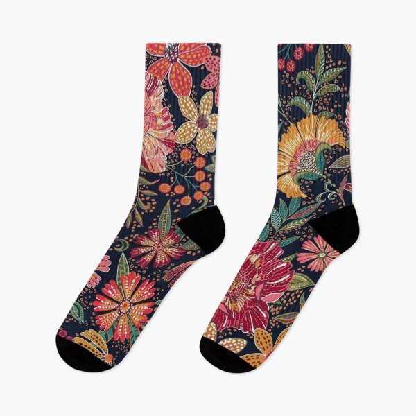 Item preview, Colorful Autumn Floral Vintage Design designed and sold by banothsonu.