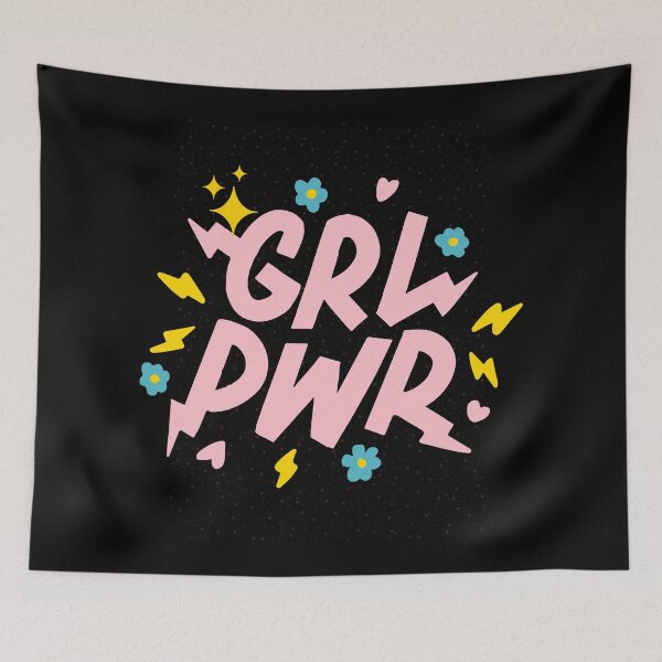 Item preview, GRL PWR - Girl Power Female | New Female Power designed and sold by Delandor.