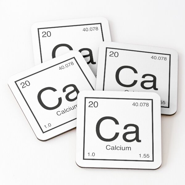 Item preview, Calcium Element (black) designed and sold by AllAboutScience.