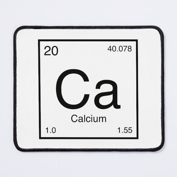 Item preview, Calcium Element (black) designed and sold by AllAboutScience.