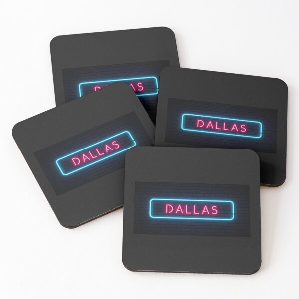 Item preview, Neon Dallas pink and blue designed and sold by JAG2B.