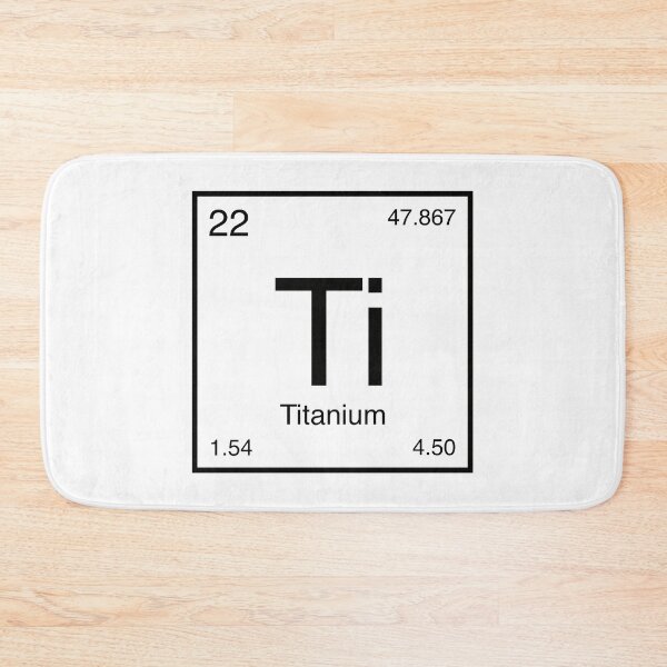 Item preview, Titanium Element (black) designed and sold by AllAboutScience.