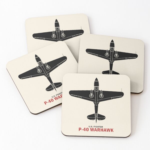 Item preview, WW2 P-40 Warhawk Identification designed and sold by rogue-design.