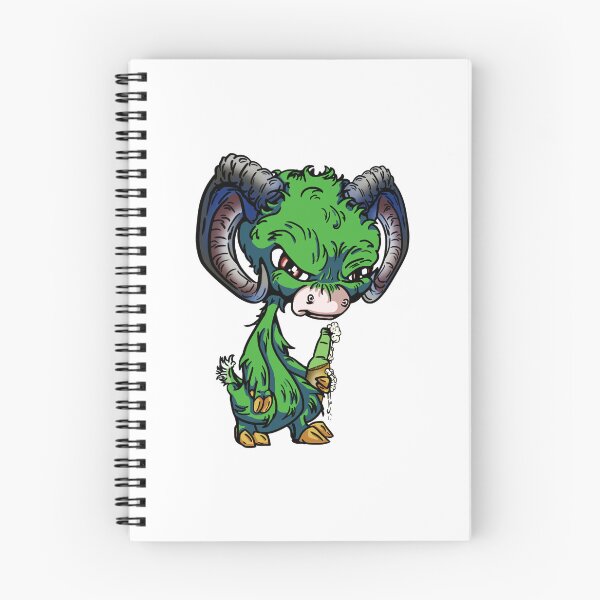 Item preview, Green Cartoon Drink GOAT designed and sold by iduzarts.