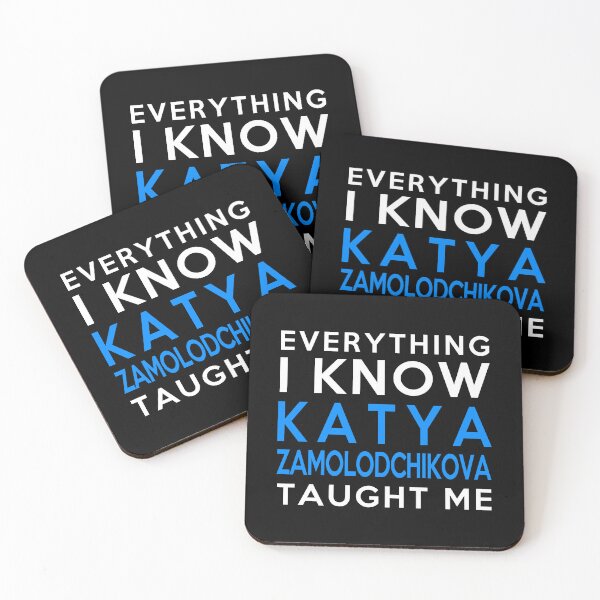 Item preview, Katya Zamolodchikova - Everything I know designed and sold by 2Girls1Shirt.