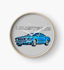 Mustang Clock