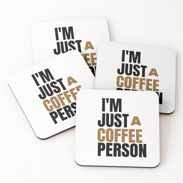 Item preview, i'm just a coffee person designed and sold by mksjr.