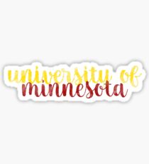 University of Minnesota - Style 1 Sticker