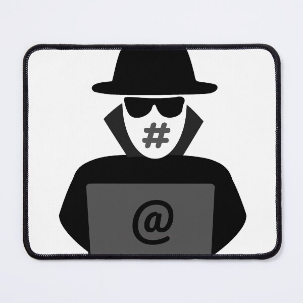 Item preview, Incognito Hacker Hashtag designed and sold by boutiq4u.