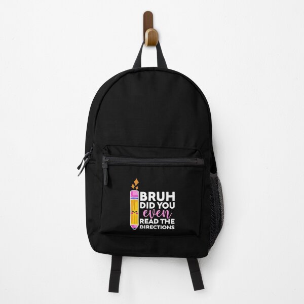 Item preview, bruh did you even read the directions joke, Funny Teacher  designed and sold by Mehdi Art.