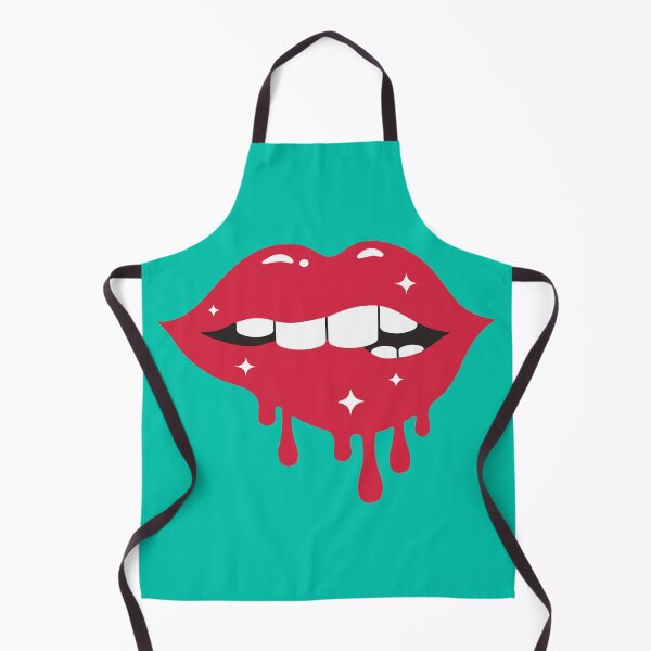 Item preview, Labios Resplandor Brillante Estrella Sexy Sonriente Labios Rojos designed and sold by Fast Print Solutions.