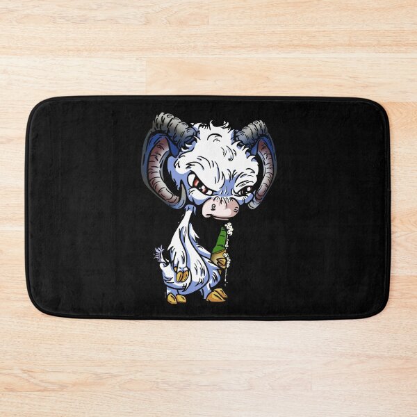 Item preview, White Cartoon Drink GOAT designed and sold by iduzarts.
