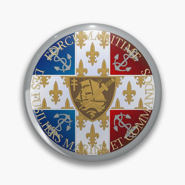 Item preview, FORFUSCO - Force Maritime des Fusiliers Marins et Commandos (French Navy) designed and sold by wordwidesymbols.
