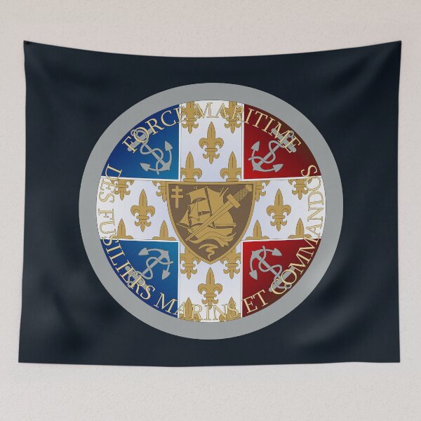 Item preview, FORFUSCO - Force Maritime des Fusiliers Marins et Commandos (French Navy) designed and sold by wordwidesymbols.