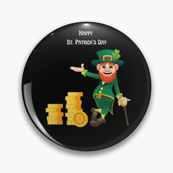 Item preview, Crypto Happy St. paatrick's day designed and sold by KoopTroop ⭐⭐⭐⭐⭐.