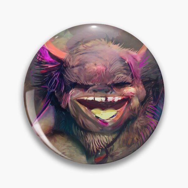 Creepy and Cute Troll - Trolls Pin