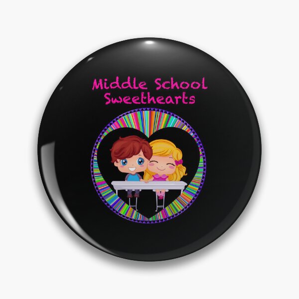 Item preview, Middle School Sweethearts (on Black) designed and sold by PawsitiveMum.