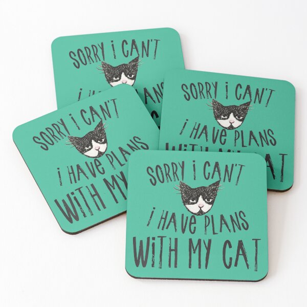 Item preview, Sorry I can't I have plans with my Cat designed and sold by zacben.
