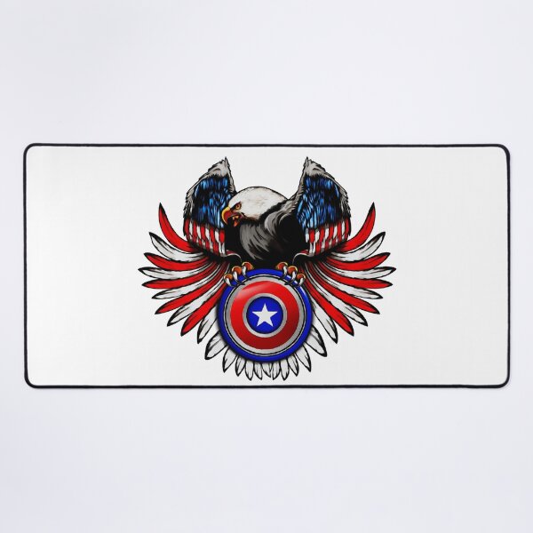 Item preview, Eagle American Hero Shield Usa Flag designed and sold by UOVE.