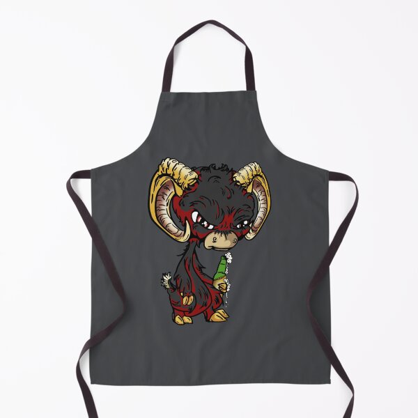Item preview, Black Cartoon Drink GOAT designed and sold by iduzarts.