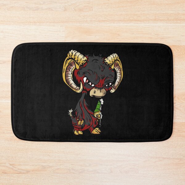 Item preview, Black Cartoon Drink GOAT designed and sold by iduzarts.