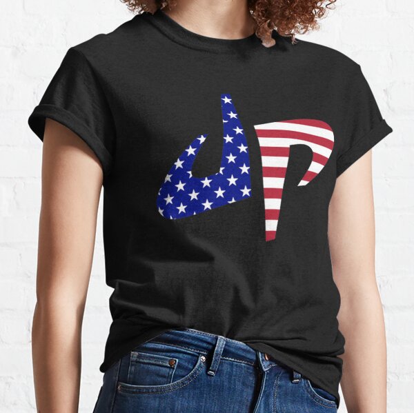 dude perfect american flag shirt