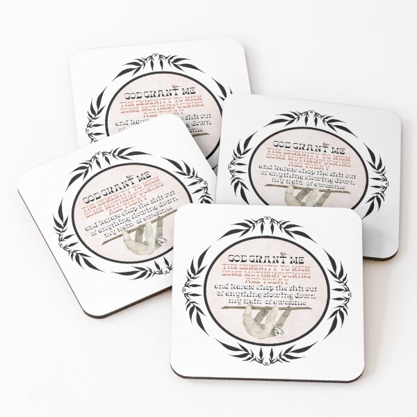 Item preview, Sloth Serenity Prayer  designed and sold by RagdollGypzy.