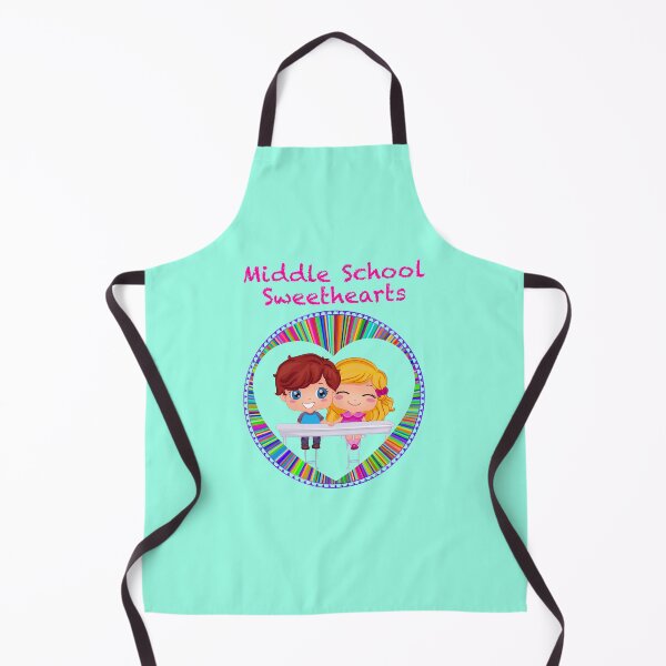 Item preview, Middle School Sweethearts (on Aqua) designed and sold by PawsitiveMum.