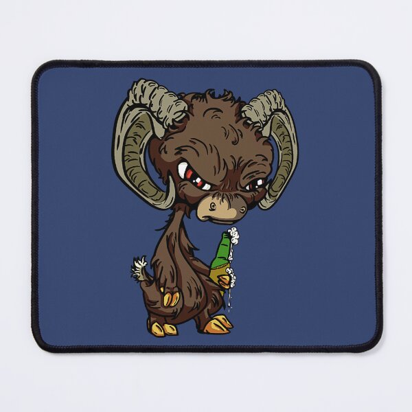 Item preview, Brown Cartoon Drink GOAT designed and sold by iduzarts.