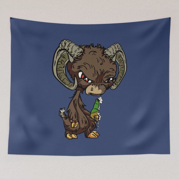 Item preview, Brown Cartoon Drink GOAT designed and sold by iduzarts.