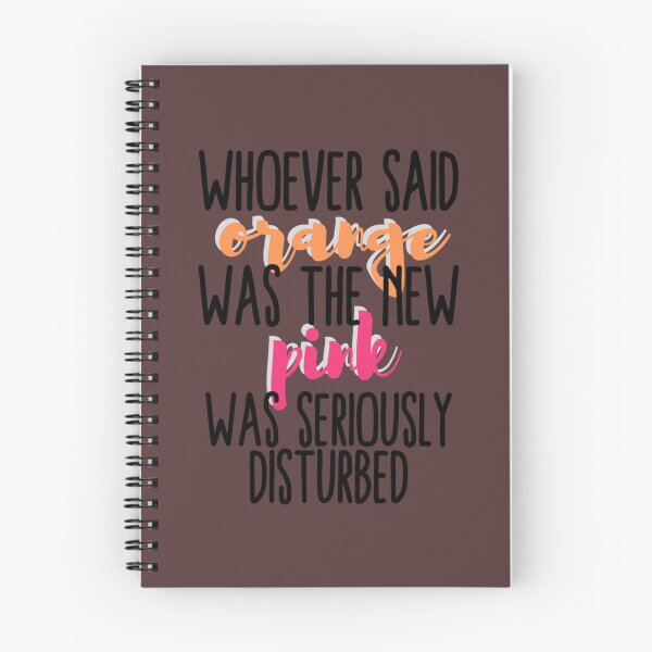 Item preview, Orange is the New Pink   designed and sold by Lucilydesign.