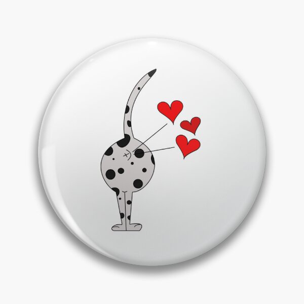 Item preview, Dalmatian Dog farting lovely hearts designed and sold by VentunoGrammi.