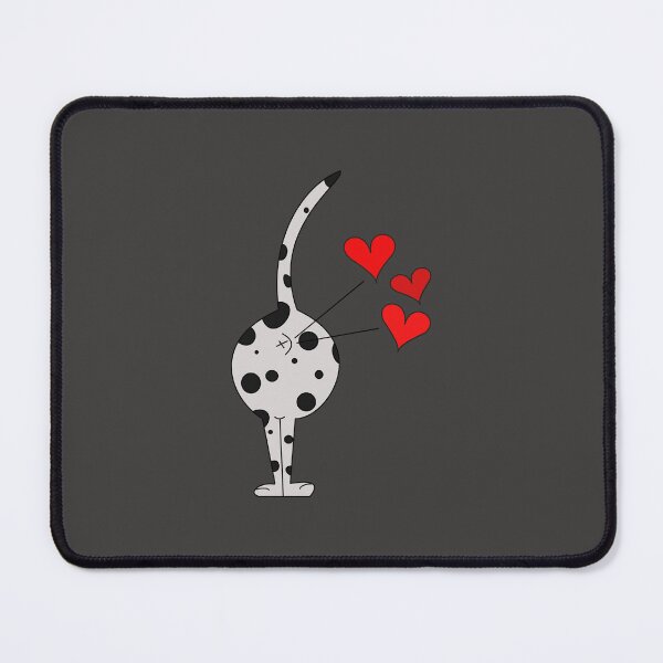 Item preview, Dalmatian Dog farting lovely hearts designed and sold by VentunoGrammi.
