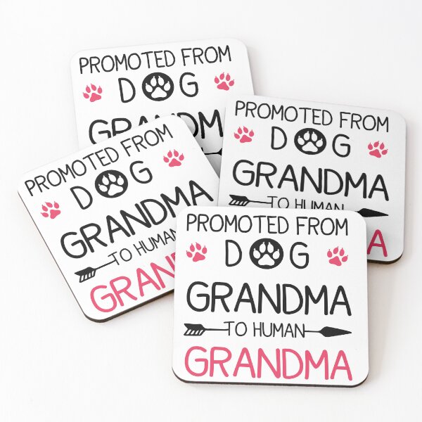 Item preview, promoted from dog grandma to human grandma funny dog, puppy lover  designed and sold by Mehdi Art.