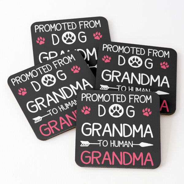 Item preview, promoted from dog grandma to human grandma funny dog, puppy lover  designed and sold by Mehdi Art.