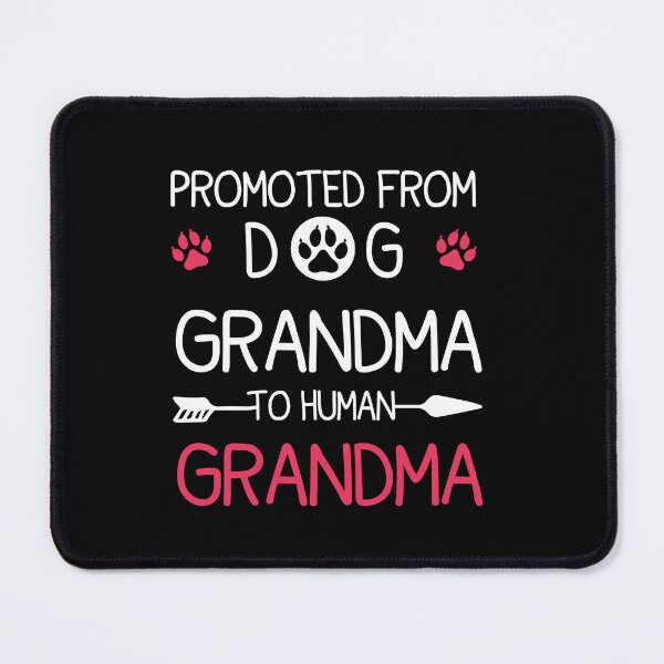 Item preview, promoted from dog grandma to human grandma funny dog, puppy lover designed and sold by Mehdi Art.