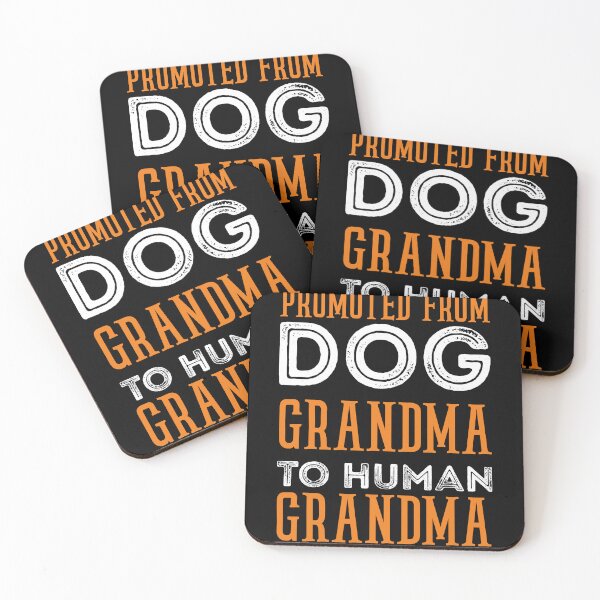 Item preview, promoted from dog grandma to human grandma funny dog, puppy lover  designed and sold by Mehdi Art.
