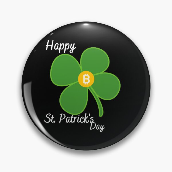 Item preview, Crypto Happy St. Patrick's Day designed and sold by KoopTroop ⭐⭐⭐⭐⭐.